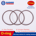 Cor a ring O-ring de borracha plana resistente a alta temperatura